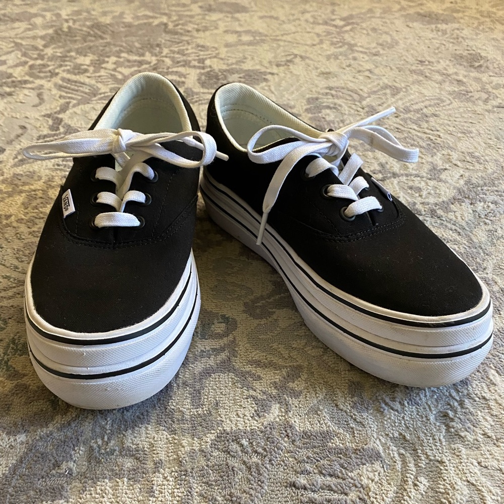 Vans double stacked comfy cush